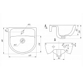  Раковина Малыш-40 с/о/ Универсал 