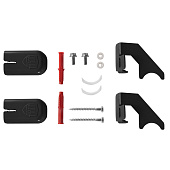 Комплект настенных регулируемых кронштейнов Royal Thermo Design 80 черные Комплект настенных регулируемых кронштейнов Royal Thermo Design 80 черные