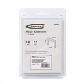 Скобы для степлера тип 140, 12мм, 1250шт, усиленные, Gross Скобы для степлера тип 140, 12мм, 1250шт, усиленные, Gross