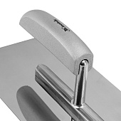  Гладилка из нержавеющей стали, 280 х 130 мм, деревянная ручка// MATRIX 