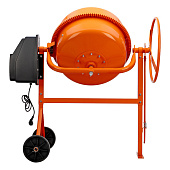  Бетоносмеситель 160л, 500Вт, чугунный венец, Сибртех БСН-160 