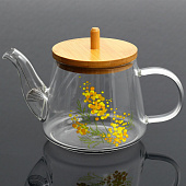 Чайник «Нежная мимоза», 600 мл 9593435 Чайник «Нежная мимоза», 600 мл 9593435