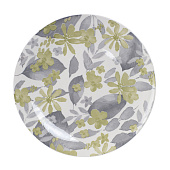 Тарелка обеденная BLOOMING зеленая 24см DMD235 Тарелка обеденная BLOOMING зеленая 24см DMD235