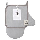  Кухонный набор 2 предмета Этель Home цв. светло-серый 10472199 