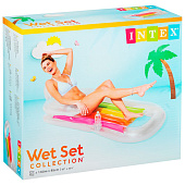 Матрас-кресло для плавания «Королевский», 160 х 85 см, цвет МИКС, 58802NP INTEX Матрас-кресло для плавания «Королевский», 160 х 85 см, цвет МИКС, 58802NP INTEX