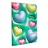 Блокнот MyArt Тренд Тетрадь, 40 л, в клетку, сердечки, Т40-0705 Блокнот MyArt Тренд Тетрадь, 40 л, в клетку, сердечки, Т40-0705