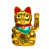  Сувенир кот пластик "Манэки-нэко" h=21 см 669567 