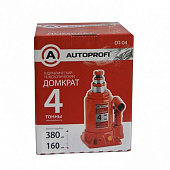 Домкрат 4т подъем 380мм. гидрав телескопический бут. Autoprofi1/4 DT-04 Домкрат 4т подъем 380мм. гидрав телескопический бут. Autoprofi1/4 DT-04