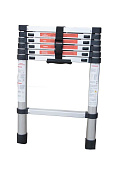Лестница алюминиевая телескопическая приставная 2м 7 ступеней Лестница алюминиевая телескопическая приставная 2м 7 ступеней