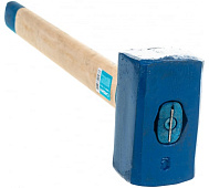 Кувалда, 3000 г, кованая головка, деревянная рукоятка Кувалда, 3000 г, кованая головка, деревянная рукоятка