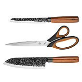  Набор ножей 3 предмета LARA LR05-12 