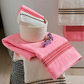 Полотенце 70х140 махровое Love Life «Адажио» розовый, 100% хл, 450 гр/м2 Полотенце 70х140 махровое Love Life «Адажио» розовый, 100% хл, 450 гр/м2