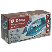 Утюг DELTA DL-756 белый с зеленым Утюг DELTA DL-756 белый с зеленым