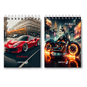  Блокнот А6 80л гребень блок клетка Новые дороги, Б116 01203 