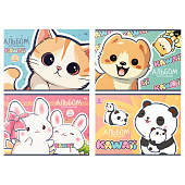 Альбом для рисования А5 8л, BG Kawaii, 10946 Альбом для рисования А5 8л, BG Kawaii, 10946