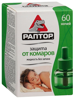  РАПТОР Жидкость от комаров 60 ночей 