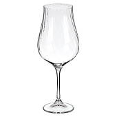 Набор бокалов для красного вина Crystal Bohemia Vireo Optic 650 мл 6 шт БСС0613 Набор бокалов для красного вина Crystal Bohemia Vireo Optic 650 мл 6 шт БСС0613