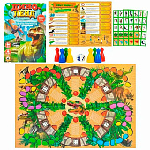 Игра настольная Русский стиль "Диноленд", 02083 Игра настольная Русский стиль "Диноленд", 02083