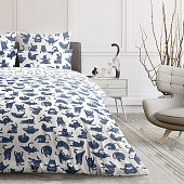 Комплект постельного белья Волшебная ночь 790533, евро, ранфорс, наволочки 70х70 см, 2506 Комплект постельного белья Волшебная ночь 790533, евро, ранфорс, наволочки 70х70 см, 2506