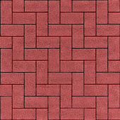 Плитка тротуарная Брусчатка Алом Вишневое варенье 200х100х40мм (14,4 м2/палл; 50шт/м2) Плитка тротуарная Брусчатка Алом Вишневое варенье 200х100х40мм (14,4 м2/палл; 50шт/м2)