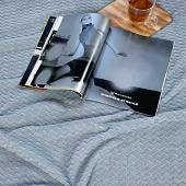  Плед CL HOME "Royal plush" велсофт полуторный 150х200 , CH150/009-RP 