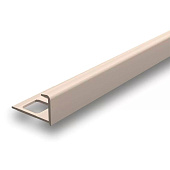 Профиль наружный 10мм 2,5м "Деконика" 012-0 Бежевый Профиль наружный 10мм 2,5м "Деконика" 012-0 Бежевый