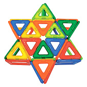 Магнитный конструктор BIG MAGNETIC BLOCKS-34, 34 детали, с колесной базой, BRAUBERG KIDS, 663845 Магнитный конструктор BIG MAGNETIC BLOCKS-34, 34 детали, с колесной базой, BRAUBERG KIDS, 663845