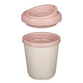 Термостакан 300мл D98хH123мм б/декора бежевый флэк 433250335 Термостакан 300мл D98хH123мм б/декора бежевый флэк 433250335