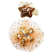 Набор зажимов для волос Цветочек и звездочка, 2 шт. Набор зажимов для волос Цветочек и звездочка, 2 шт.