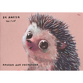 Альбом для рисования 24л. Милый зверек - 1, Проф-Пресс, 24-3781 Альбом для рисования 24л. Милый зверек - 1, Проф-Пресс, 24-3781
