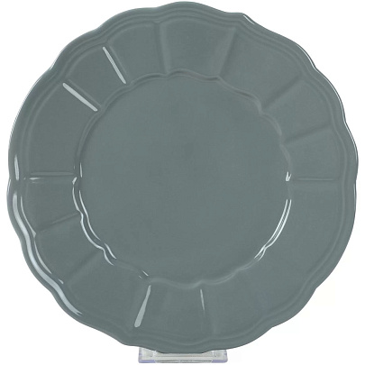 Тарелка обеденная Grey 27 см PT010027F620 Тарелка обеденная Grey 27 см PT010027F620