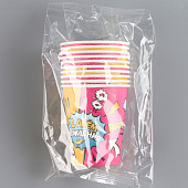 Стакан одноразовый бумажный Super party, 250 мл Стакан одноразовый бумажный Super party, 250 мл