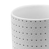Кружка, 370 мл, костяной фарфор, Puntos, PUN037WE303 Кружка, 370 мл, костяной фарфор, Puntos, PUN037WE303