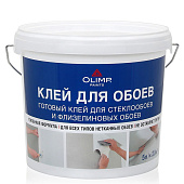 Клей для стеклообоев готовый OLIMP 5л Клей для стеклообоев готовый OLIMP 5л