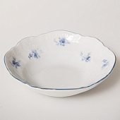  Салатник круглый 13 см Thun Bernadotte  декор "Синие мелкие цветы" БЕР0130 