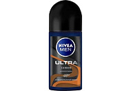  Дезодорант шариковый Nivea DEO50 д/мужской ULTRA CARBON 