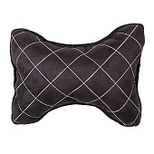 Подушка на подголовник SKYWAY EXPENSIV, 26х20 см, алькантара Черная (строчка белая) Подушка на подголовник SKYWAY EXPENSIV, 26х20 см, алькантара Черная (строчка белая)