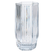  Ваза «Эдисон», линии, 28х13.5 см, стекло 10872848 