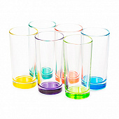 Стакан Osz Гладкий высокий лак микс 290 мл 03C1018LM Стакан Osz Гладкий высокий лак микс 290 мл 03C1018LM