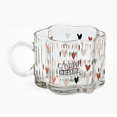  Кружка «Слушай свое сердце»,стекло 260 мл, 10546317 