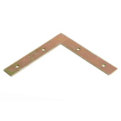  Уголок оконный 125х125х20х1,8мм, желтый цинк 