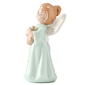 Сувенир керамика "Девочка-ангел в зелёном платье с лирой в руках" 7х5,5х12,2 см 9720731 Сувенир керамика "Девочка-ангел в зелёном платье с лирой в руках" 7х5,5х12,2 см 9720731