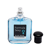 Туалетная вода с феромонами Formula Sexy Blue Rain мужская, 100 мл Delta Parfum Туалетная вода с феромонами Formula Sexy Blue Rain мужская, 100 мл Delta Parfum