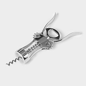 Штопор для вина Magistro Volt, 18,5 см, серебристый 7139548 Штопор для вина Magistro Volt, 18,5 см, серебристый 7139548