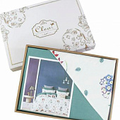  Комплект постельного белья 2 спальный Cleo Satin de Luxe сатин 20/828-SK/CH 