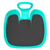 Санки-ледянки с мягкой сидушкой «Вираж», бирюзовые, 39?37см 10919114 Санки-ледянки с мягкой сидушкой «Вираж», бирюзовые, 39?37см 10919114