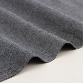  Наволочка SL Home "Деним" 70х70+2 см, цв.темно-серый, 100% жатый хлопок 10245452 