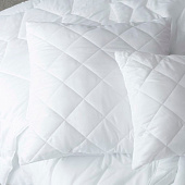 Подушка 70х70 Стеганая Бамбуковое волокно Comfort Белый Подушка 70х70 Стеганая Бамбуковое волокно Comfort Белый