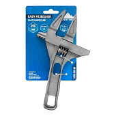  Ключ разводной 200мм, с тонкими губками, увеличенный диапазон раскрытия, 38мм, Vertextools 