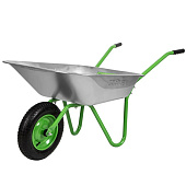 Тачка садовая одноколесная облегченная, объем 65 л , 90 кг // Сибртех 689615 Тачка садовая одноколесная облегченная, объем 65 л , 90 кг // Сибртех 689615